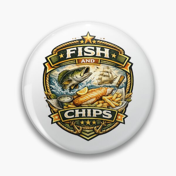Item preview, Fish and chips designed and sold by Throwing-Corn.