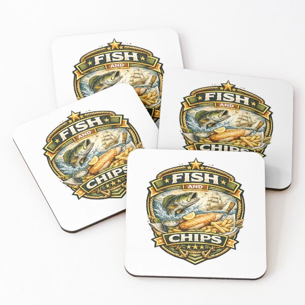Item preview, Fish and chips designed and sold by Throwing-Corn.