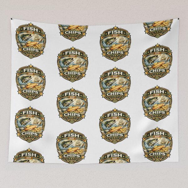 Item preview, Fish and chips designed and sold by Throwing-Corn.