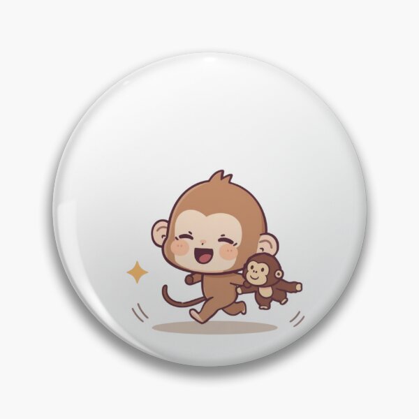 Item preview, Cute Monkey with Orangutan doll designed and sold by Rakurakukaimono.