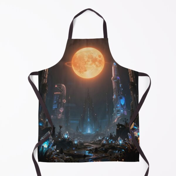 Item preview, Alien City with Full Moon designed and sold by DMT-FM.