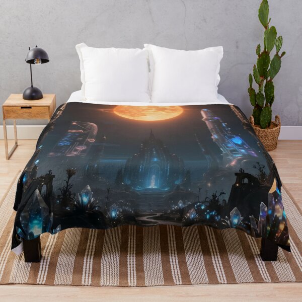 Item preview, Alien City with Full Moon designed and sold by DMT-FM.