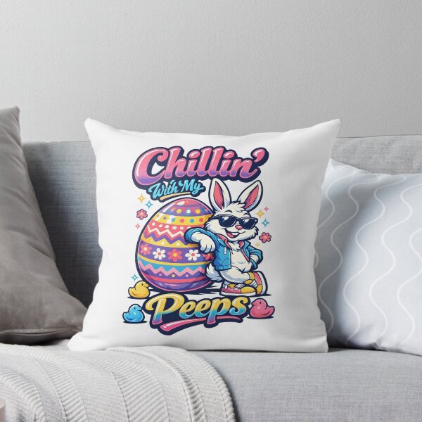 Item preview, Chillin’ With My Peeps – Cool Easter Bunny designed and sold by Dazzle-Sizzle.