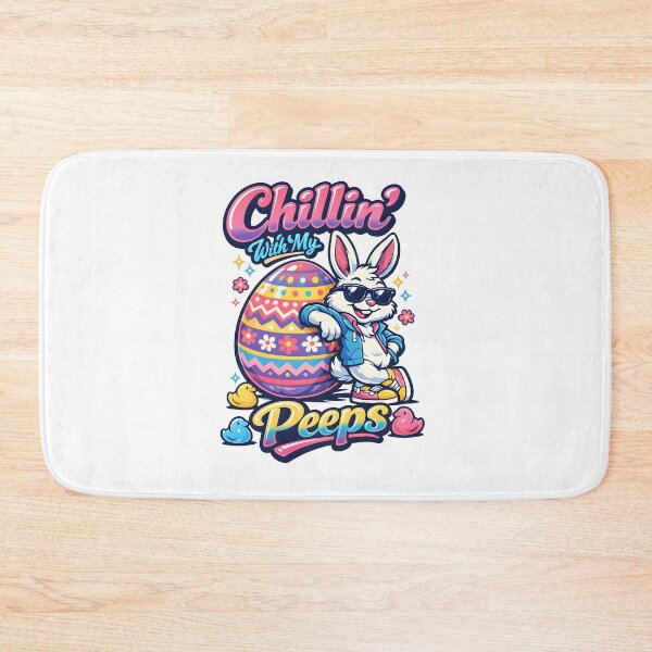 Item preview, Chillin’ With My Peeps – Cool Easter Bunny designed and sold by Dazzle-Sizzle.