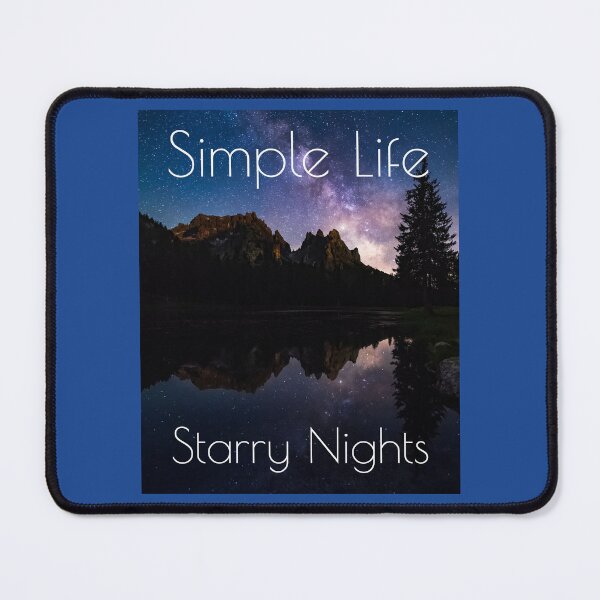 Item preview, Simple Life Starry Nights Living Simple designed and sold by Sachie's Studio.