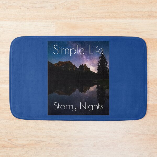 Item preview, Simple Life Starry Nights Living Simple designed and sold by Sachie's Studio.