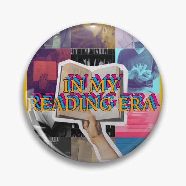 Item preview, “In My Reading Era” – Colorful Bookish Era designed and sold by NightingaleBooks.