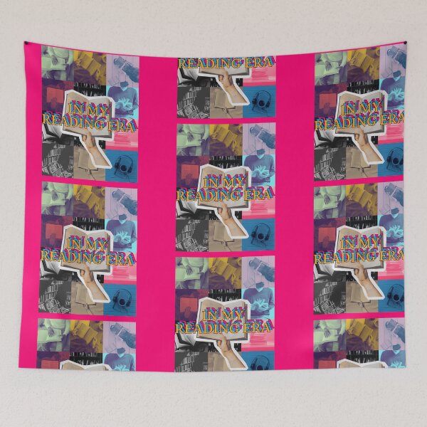 Item preview, “In My Reading Era” – Colorful Bookish Era designed and sold by NightingaleBooks.