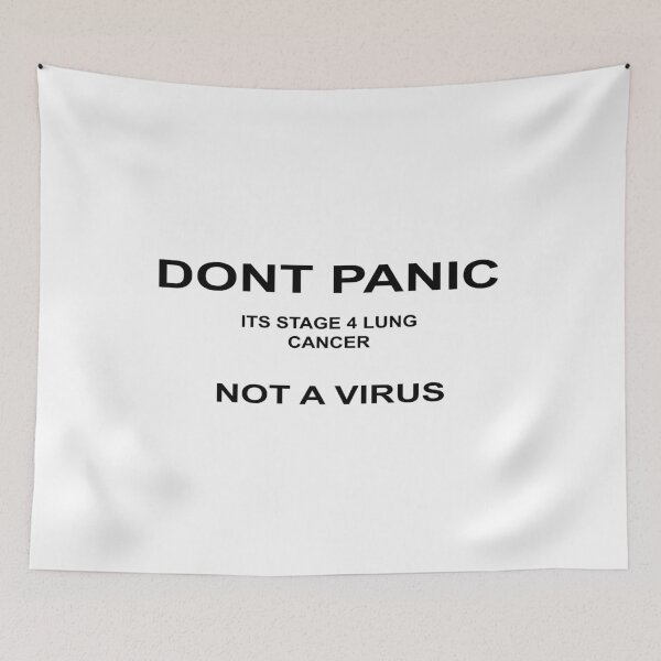 Item preview, DONT PANIC ITS NOT A VIRUS designed and sold by Doug Cliff.
