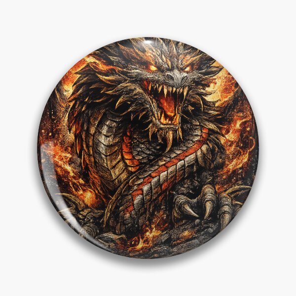 Item preview, Eternal Flame Dragon  designed and sold by StickerHypeLab.