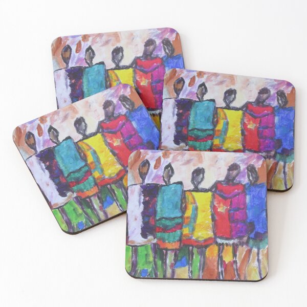 Item preview, Five Abreast on the Catwalk designed and sold by diconnollyart.