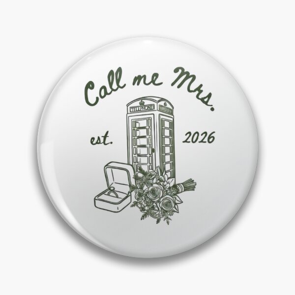 Item preview, Call Me Mrs. 2026 Newlywed British Phone Booth Bride Gift designed and sold by Moccroad.