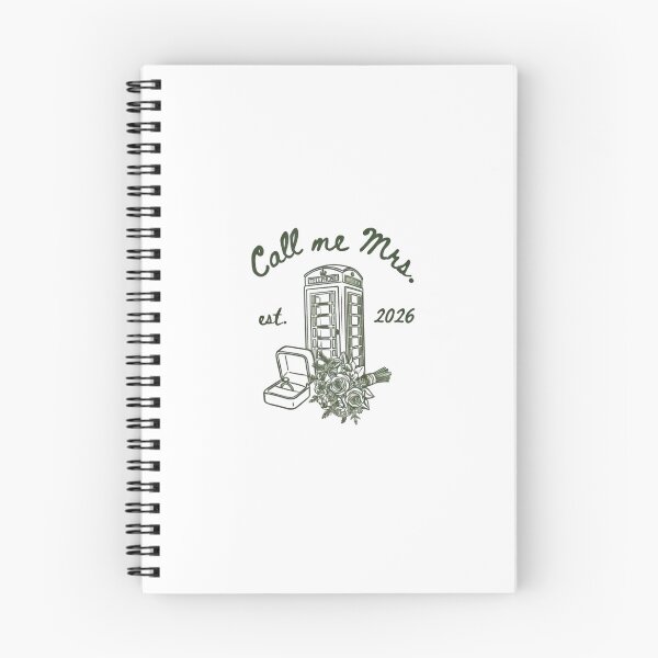 Item preview, Call Me Mrs. 2026 Newlywed British Phone Booth Bride Gift designed and sold by Moccroad.