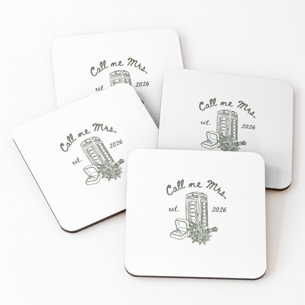 Item preview, Call Me Mrs. 2026 Newlywed British Phone Booth Bride Gift designed and sold by Moccroad.