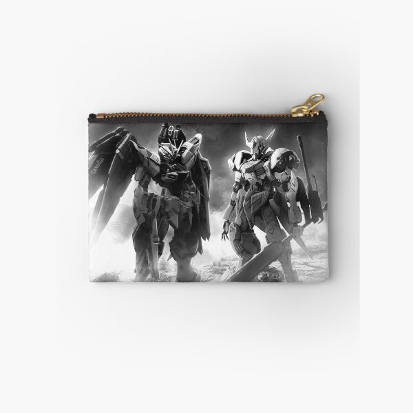 Item preview, barbatos gundam vs Strike Freedom Gundam black white designed and sold by sabartgunpla.