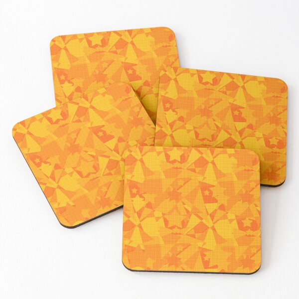 Item preview, Texture abstract with stars yellow orange designed and sold by fuzzyfox.