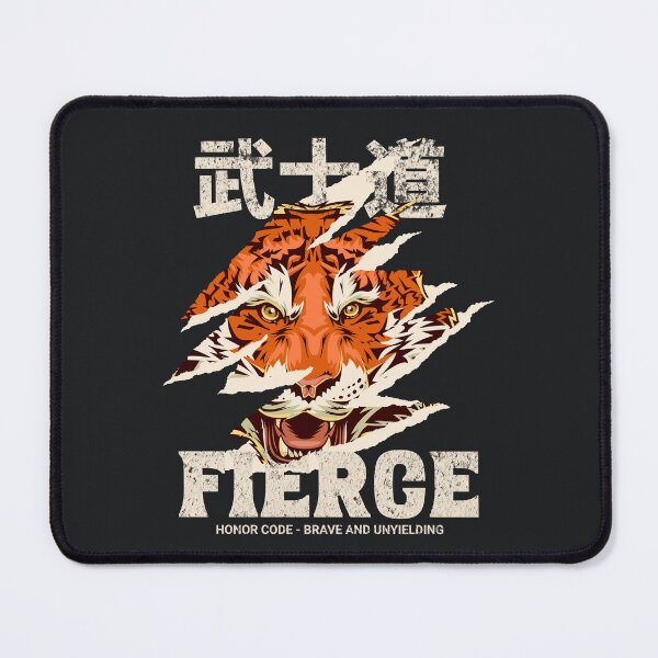 Item preview, Fierce – Brave and Unyielding Tiger designed and sold by Taans-Creation.