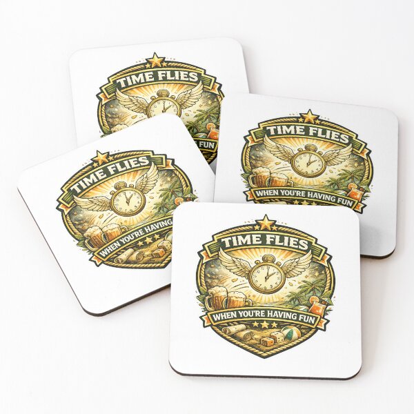 Item preview, Time flies when you're having fun designed and sold by Throwing-Corn.