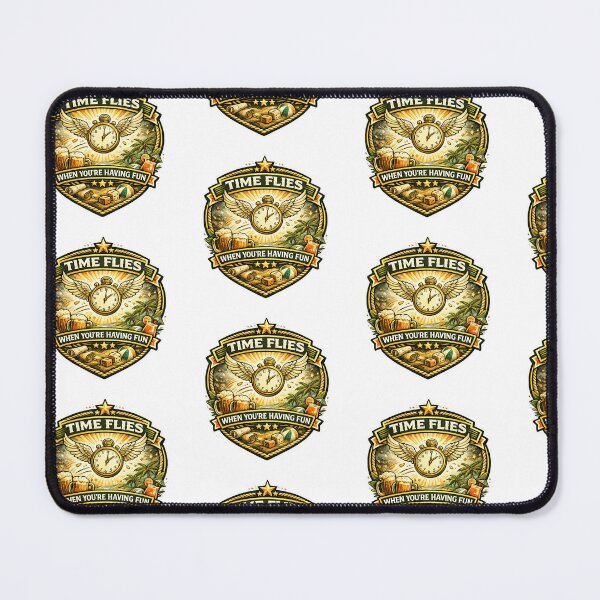 Item preview, Time flies when you're having fun designed and sold by Throwing-Corn.