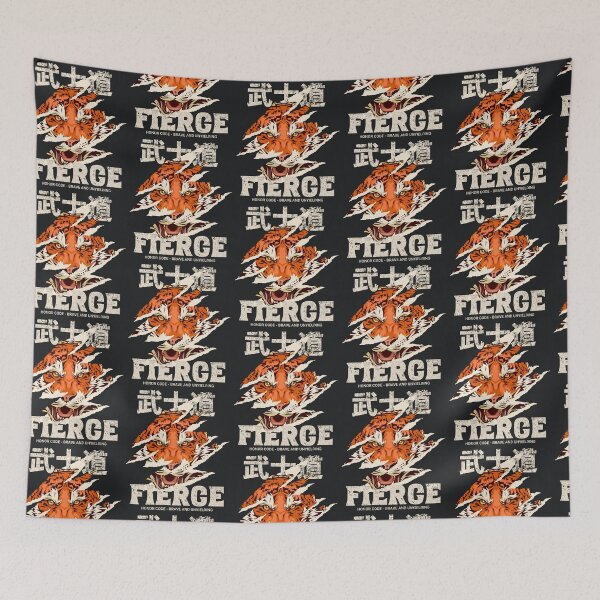 Item preview, Fierce – Brave and Unyielding Tiger designed and sold by Taans-Creation.