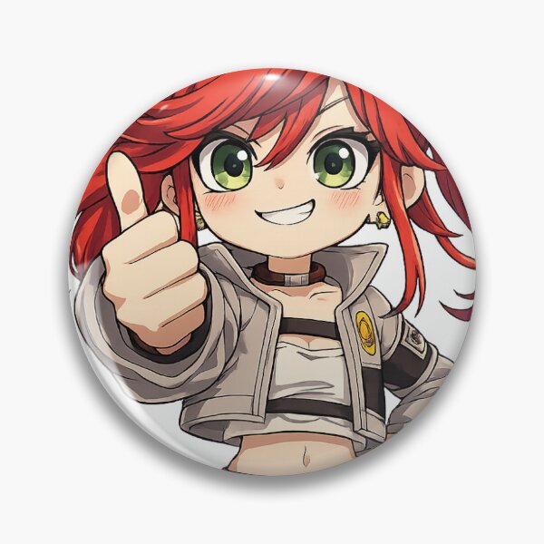 Item preview, Reaper Riyou Chibi – Fierce Chaos Girl | Gachiakuta Anime Fanart designed and sold by DontStealWaifu.