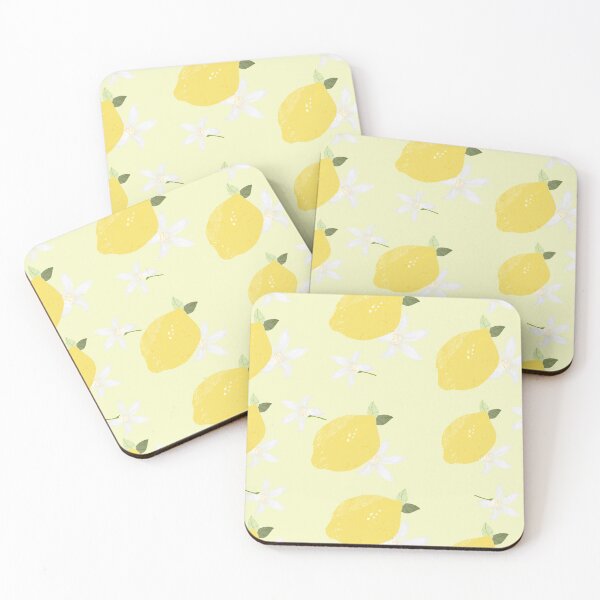 Item preview, Lemon Blossoms on Light Yellow designed and sold by Kimberly Rodriguez.