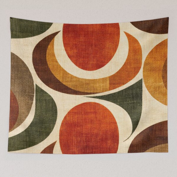 Item preview, Mid-Century Modern Ovals Curved Shapes designed and sold by scicilysimonee.