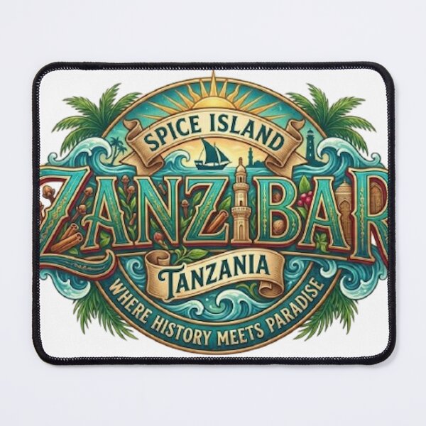 Item preview, ZANZIBAR SPICE ISLAND designed and sold by likbatonboot.