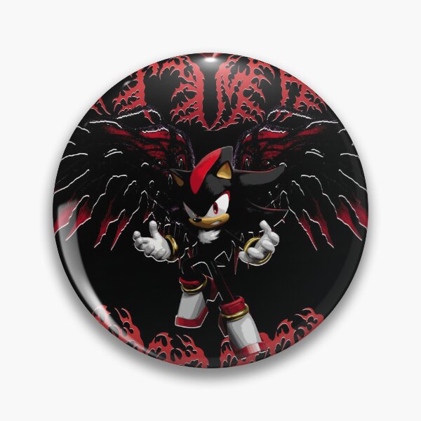 Item preview, Doom Shadow The Hedgehog Metal Design designed and sold by VenStrange.