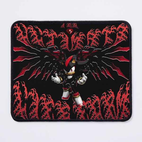 Item preview, Doom Shadow The Hedgehog Metal Design designed and sold by VenStrange.