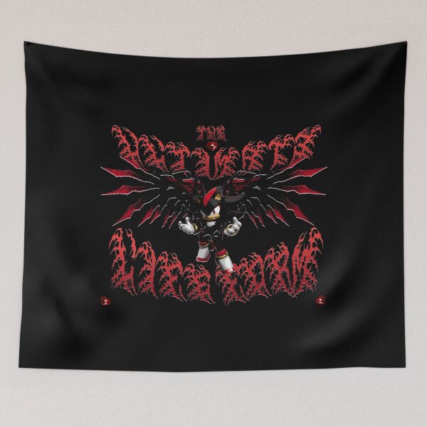 Item preview, Doom Shadow The Hedgehog Metal Design designed and sold by VenStrange.