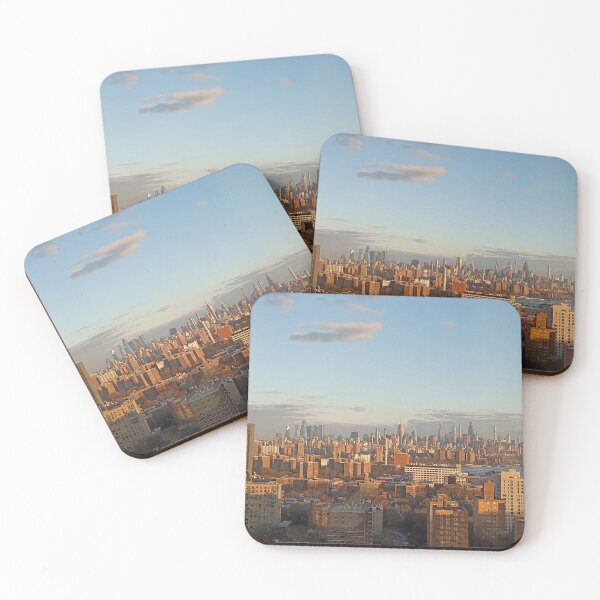 Artikelvorschau, Die Skyline von Manhattan bei Sonnenuntergang entworfen und verkauft von WORLDPOOL .