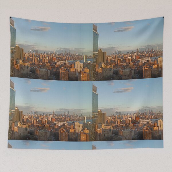 Item preview, Manhattan skyline at sunset  designed and sold by WORLDPOOL .