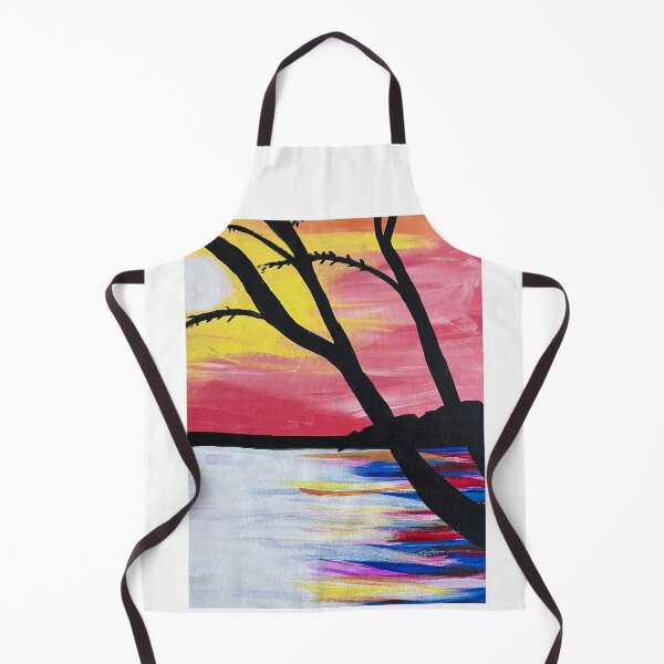 Item preview, Winter sunset with tree and water designed and sold by jbaz57.
