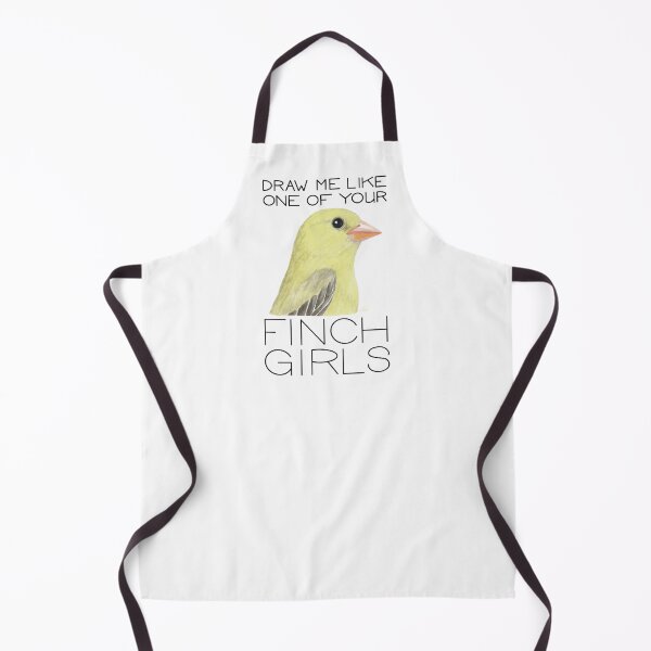 Item preview, Draw Me Like One of Your Finch Girls (American Goldfinch) designed and sold by LauraWolfArtist.