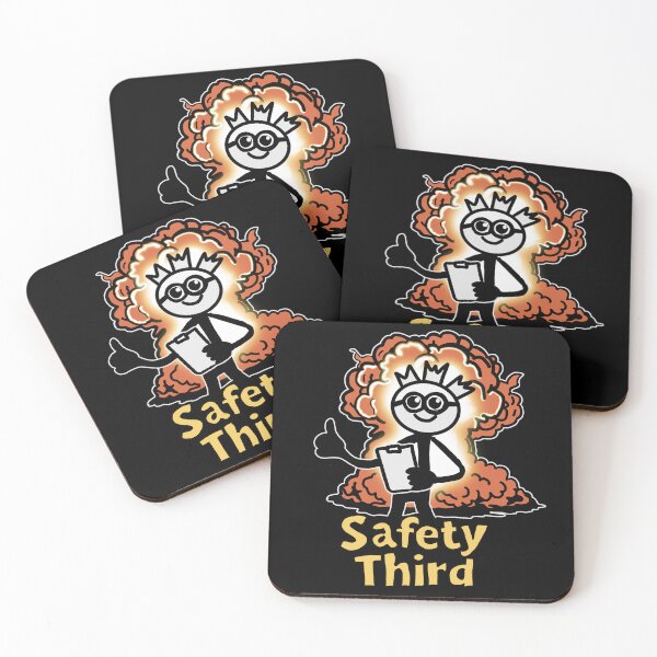 Item preview, Safety Third Funny Lab Assistant Shirt – Sarcastic Laboratory Humor Gift designed and sold by Popstudio85.