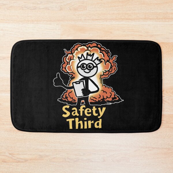 Item preview, Safety Third Funny Lab Assistant Shirt – Sarcastic Laboratory Humor Gift designed and sold by Popstudio85.