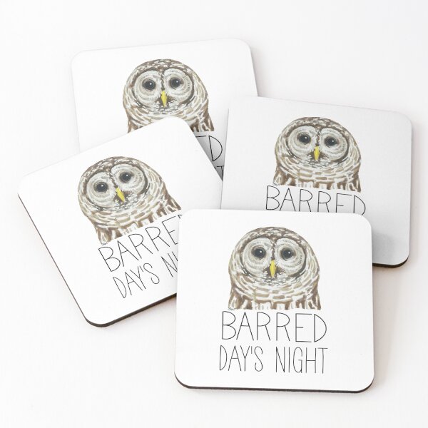 Item preview, Barred Day's Night (Barred Owl) designed and sold by LauraWolfArtist.