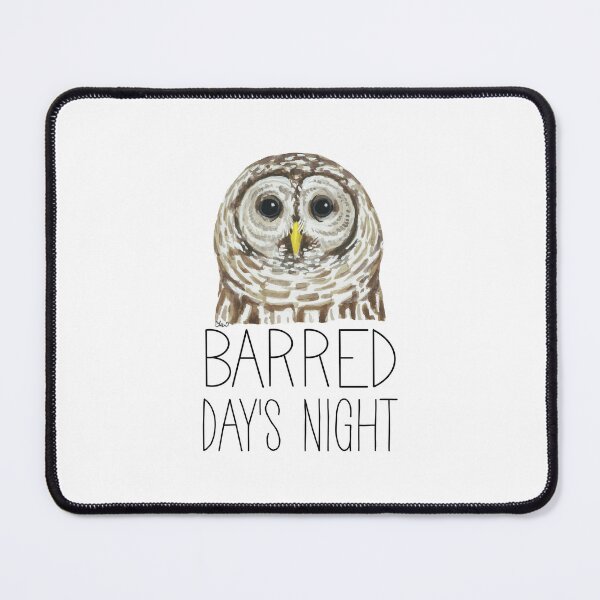 Item preview, Barred Day's Night (Barred Owl) designed and sold by LauraWolfArtist.