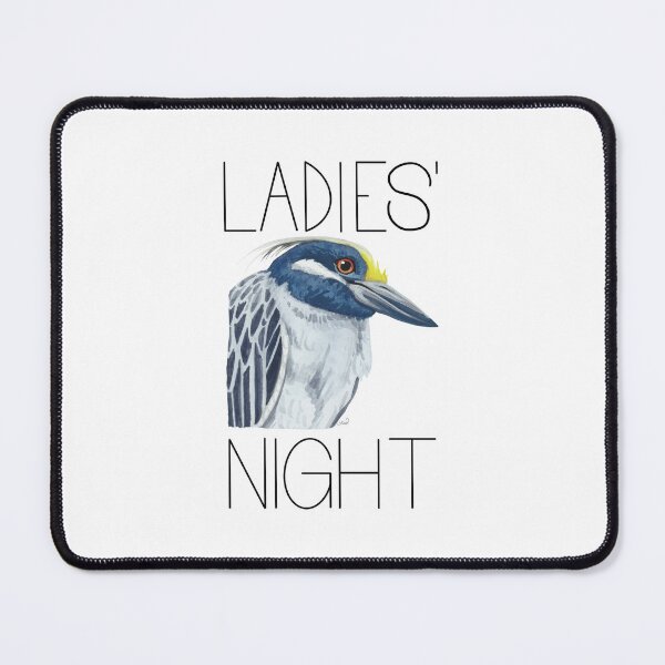 Item preview, Ladies' Night (Yellow-crowned Night Heron) designed and sold by LauraWolfArtist.