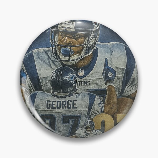 Item preview,  Eddie George Tennessee Retro Football designed and sold by Yahia Mohamed.