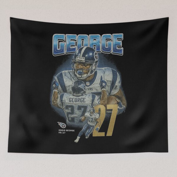 Item preview,  Eddie George Tennessee Retro Football designed and sold by Yahia Mohamed.
