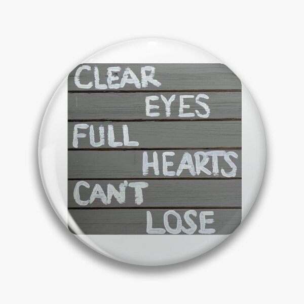 Item preview, Clear Eyes Full Hearts Can't Lose painting designed and sold by jbaz57.