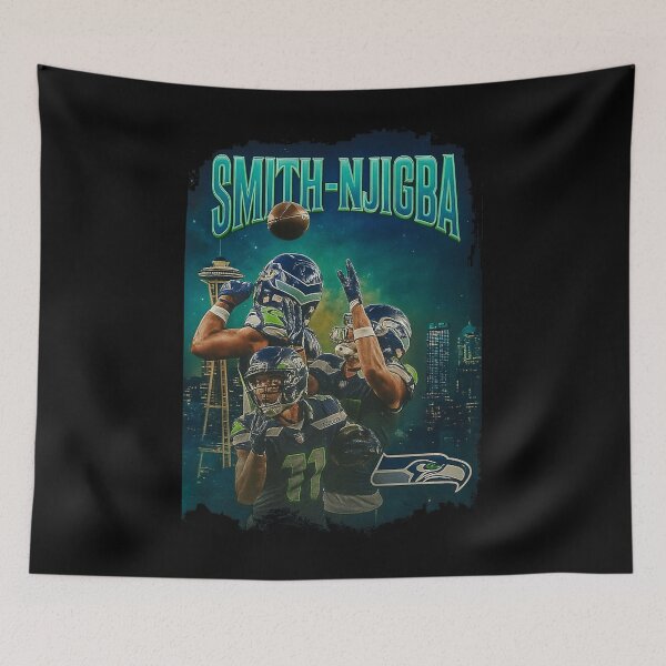 Item preview,  Jaxon Smith-Njigba Seattle Collage designed and sold by Yahia Mohamed.