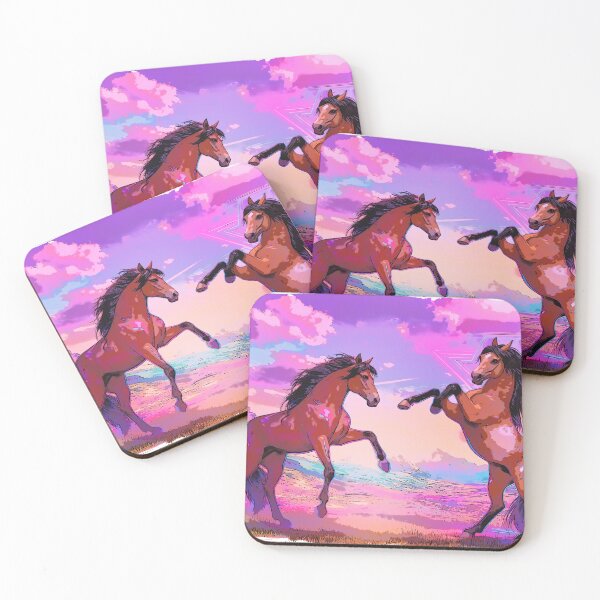 Item preview, Playful Hello - Two Stallions Greeting Each Other designed and sold by NaturePrints.