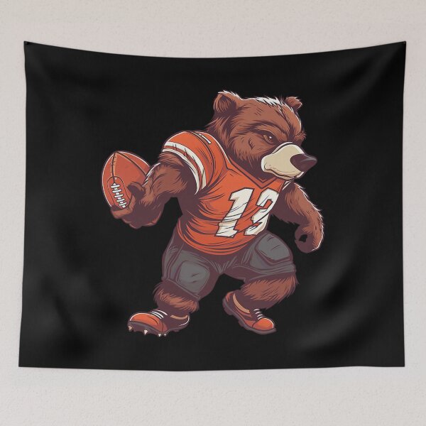 Item preview, Grizzly Bear Football designed and sold by grandX.