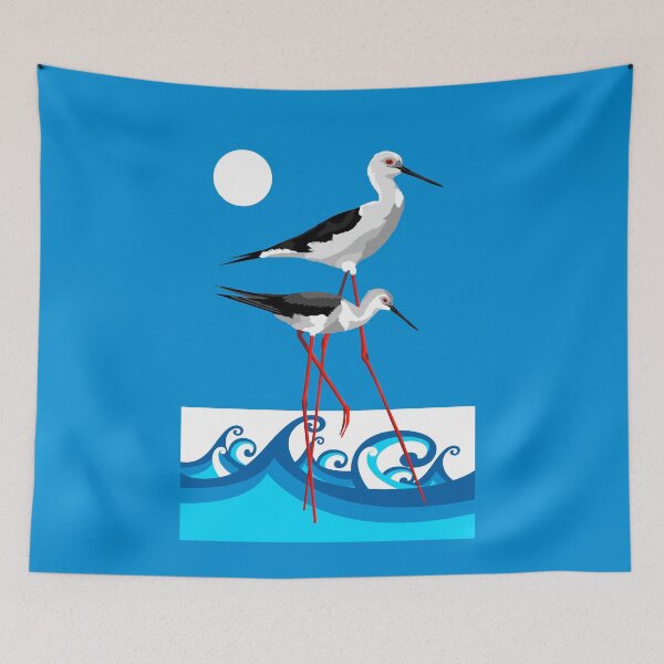 Item preview, 2 Black Winged Stilts. designed and sold by Graham Colton.