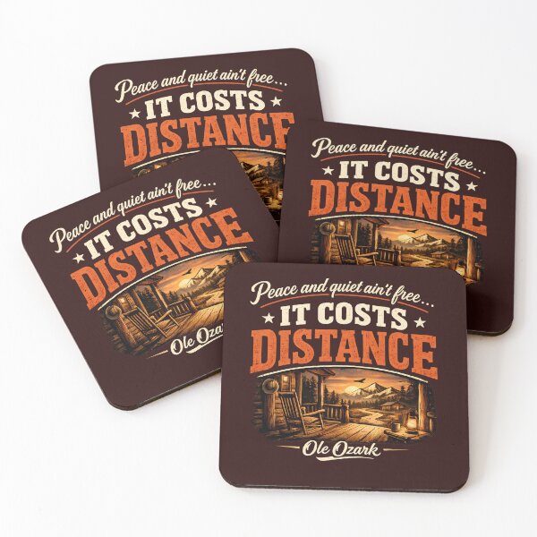 Item preview, Peace Costs Distance designed and sold by OleOzark.