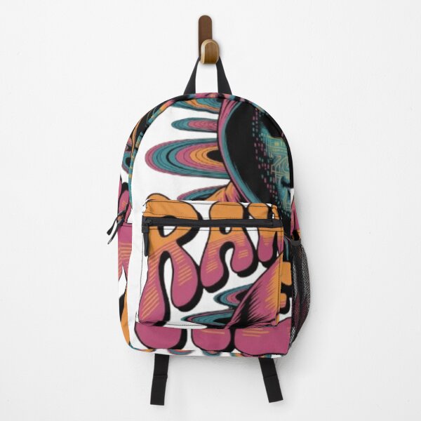 Item preview, Raw and Real – Psychedelic Hooded Portrait Graphic Tee designed and sold by NewUSShop.