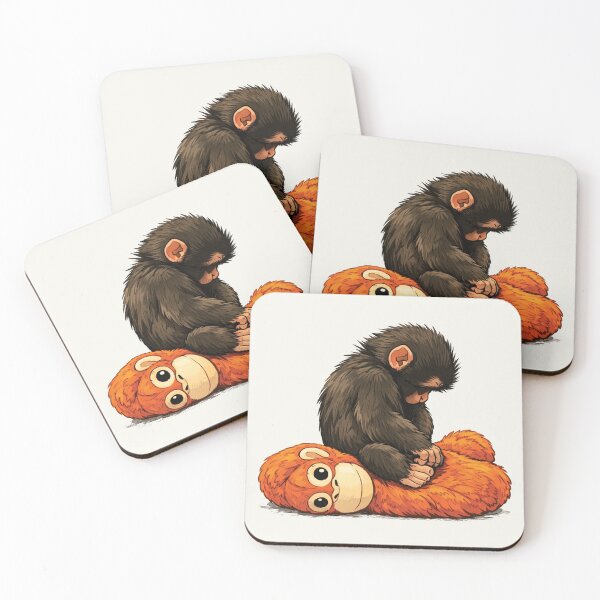 Item preview, Dear Punch, Punch Monkey, Viral Baby Monkey, Emotional Plush Toy designed and sold by SanipepaVase.